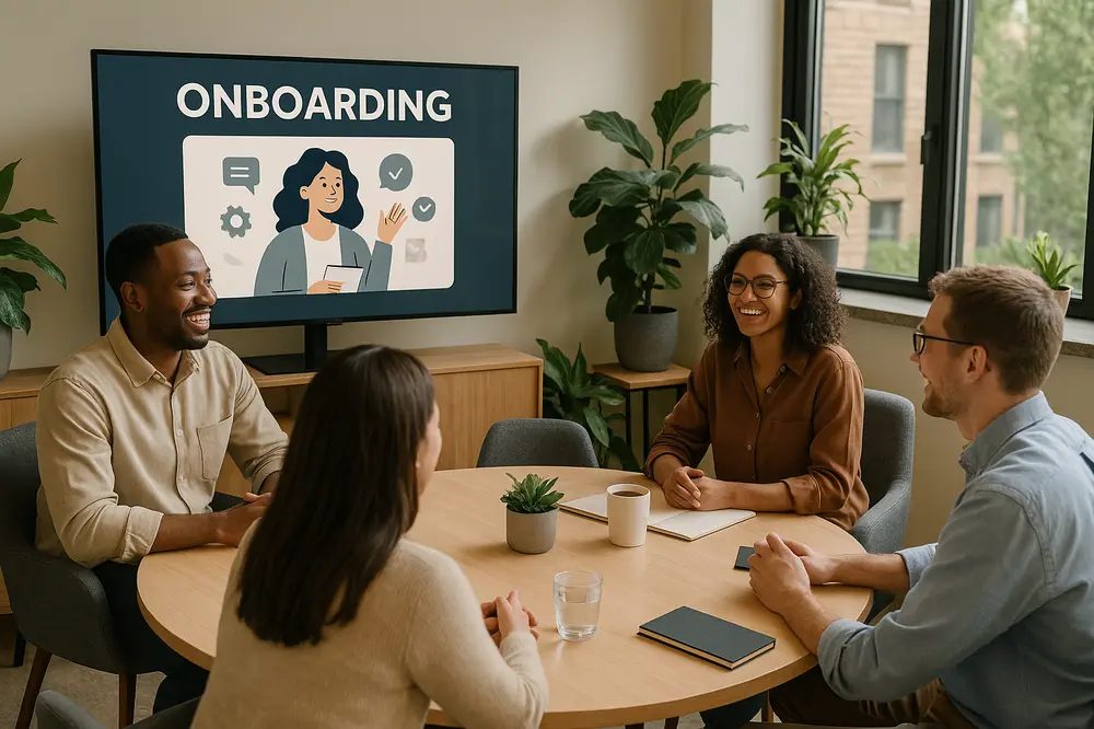 Wie ein Onboarding Video den Einstieg erleichtern kann