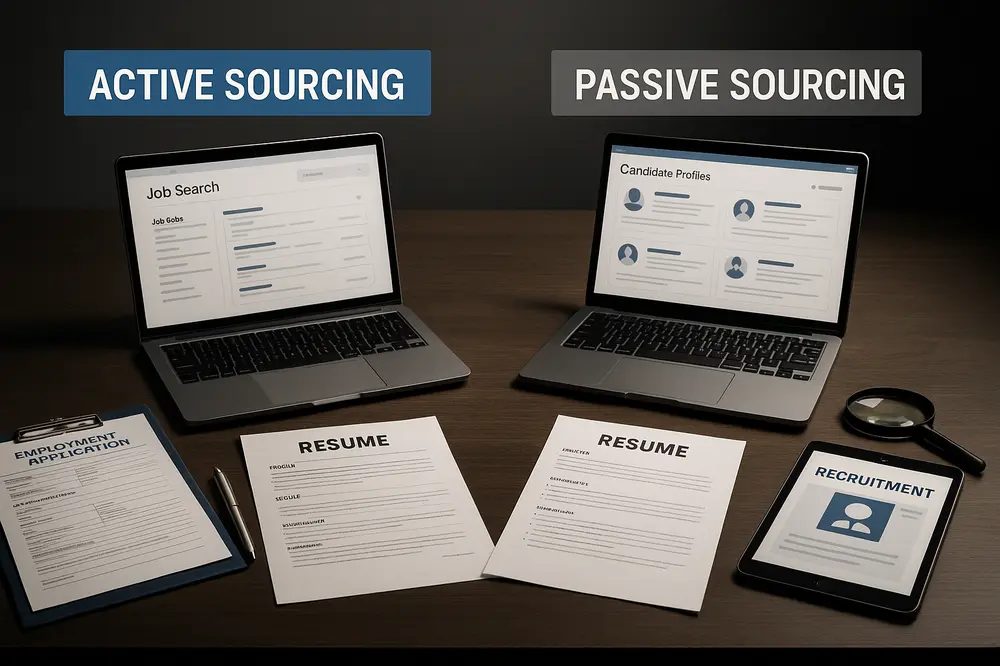Active vs Passive Sourcing: Wo liegen die Unterschiede?