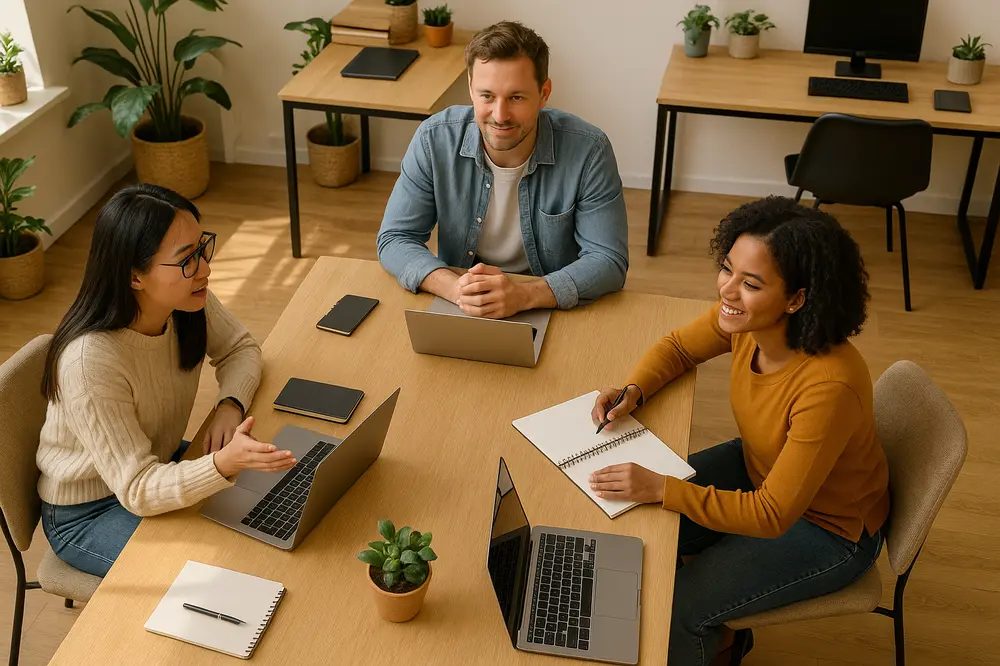 Die Zukunft der Arbeit: mitarbeiter gesucht homeoffice